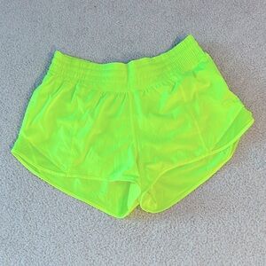 Lululemon hotty hot high rise 2.5” inseam shorts size 8